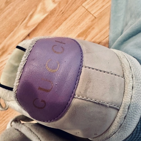 Gucci Screener Beige and Multicolor Sneakers - Picture 8 of 13